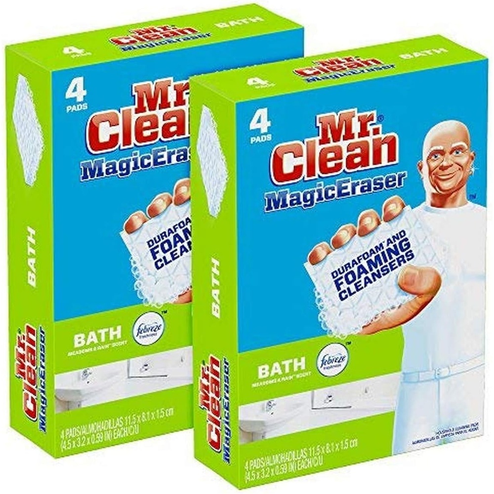 image:imageMr Clean Magic Eraser Bath Scrubber 4 Count Pack of 2