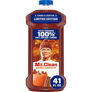 Mr. Clean All Purpose Cleaner, Cleaning Liquid, Spiced Harvest, 41oz(41 Fl Oz (Pack of 1))