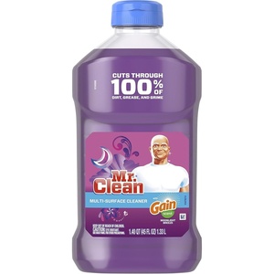 Mr. Clean Liquid All Purpose Multi-Surface Cleaner | with Gain Moonlight Breeze Scent – 45 Ounce Each Bottle (Pack of 4) (Total 180 fl oz)(180 Fl Oz (Pack of 1))