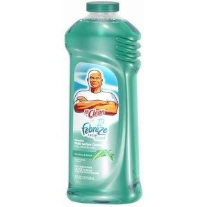 Mr Clean Multi-Surfaces Liquid with Febreze Freshness, Meadows and Rain, 28-Ounce